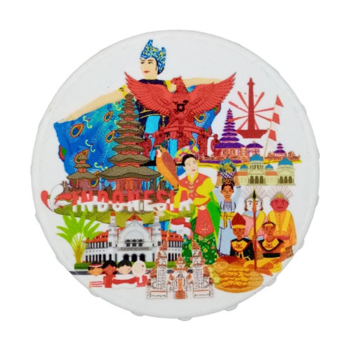 Endonezya Temalı Magnet Kapak Açacak