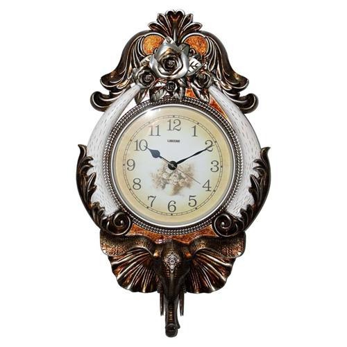 Duvar Saati Fil Temalı Büyük Polyester Saat Kyu No.2 48 x 84 cm