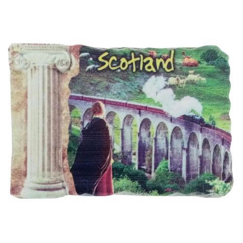 İskoçya Temalı Sütun Magnet