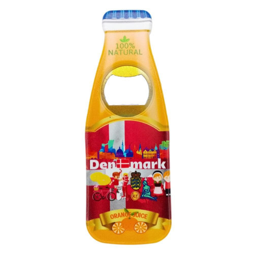Danimarka Temalı Magnet Şişe Açacak