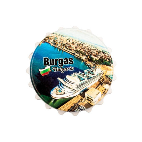 Bulgaristan Burgaz Temalı Magnet Kapak Açacak