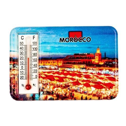 Fas Kazablanka Temalı Dereceli Magnet