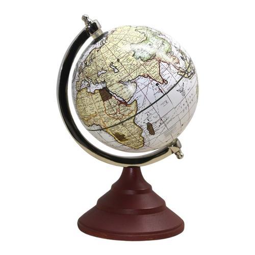 Dünya Küre Stantlı Dekoratif Döner World Globe SL339-C 26cm