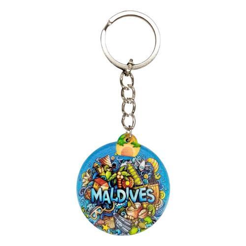 Maldivler Temalı Anahtarlık Kapak Açacak