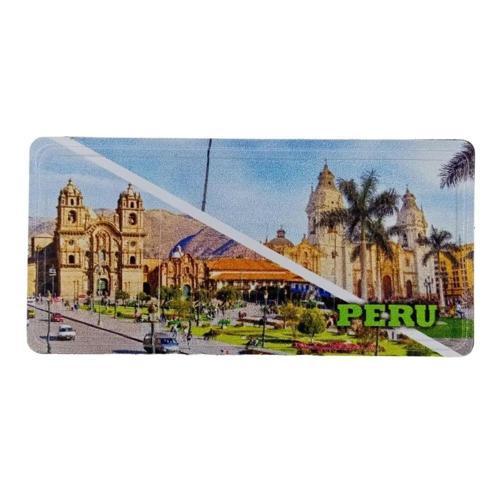 Peru Temalı Plaka Magnet