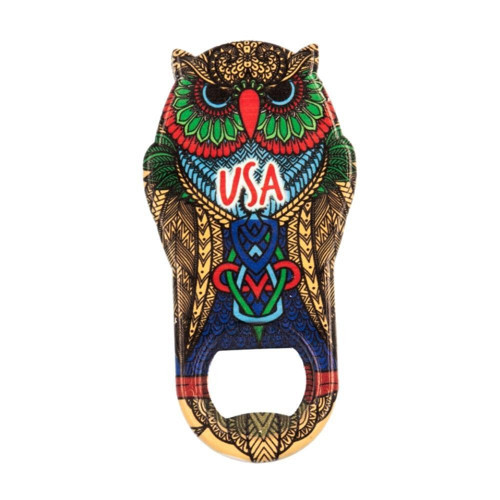 ABD Temalı Baykuş Magnet Kapak Açacak