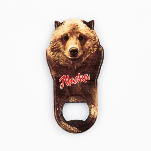 ABD Alaska Temalı Magnet Ayı Kapak Açacak