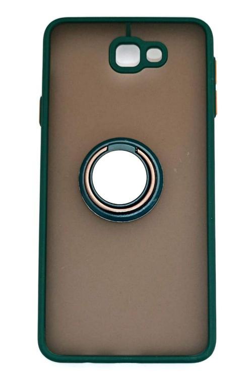 Samsung Galaxy J7 Prime Uyumlu Standlı Manyetik Tutuculu Sert Kılıf