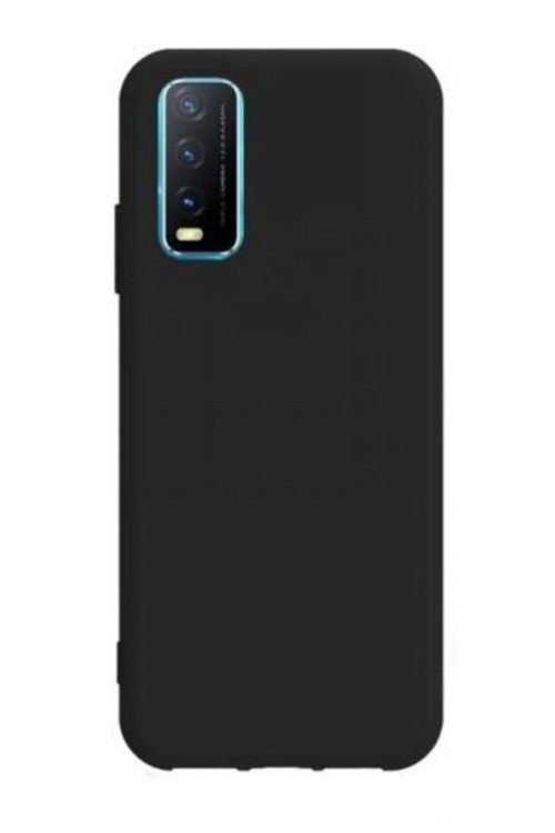 Vivo Y20 Rubber Case Kamera Korumalı Yumuşak Slikon Kılıf