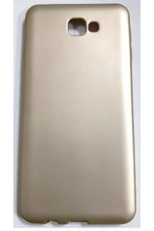 Samsung Galaxy J7 Prime Uyumlu Gold Yumusak Kilif
