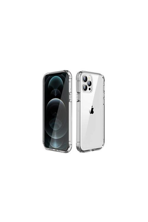 Apple Iphone 12 Mini Kamera Korumalı Yumuşak Şeffaf Kılıf