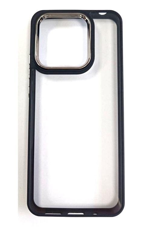 Xiaomi Redmi 10C Uyumlu Renkli Çerçeveli Şeffaf Kılıf