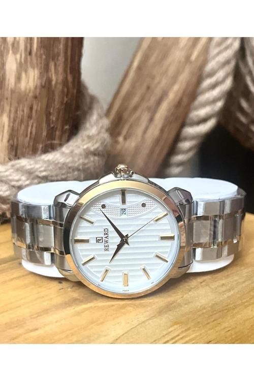 Çelik Kordon Yeni Model Takvimli Erkek Kol Saat