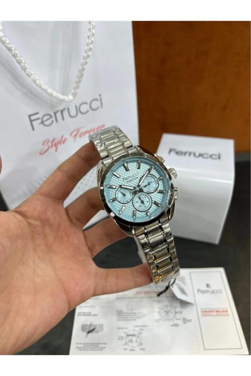 Fonksiyonları Aktif Silver Renk Çelik Erkek Kol Saati