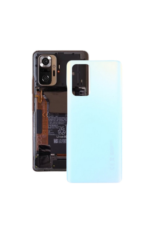 Xiaomi Redmi Note 10 Pro Arka Pil Batarya Kapağı M2101K6G M2101K6R Beyaz