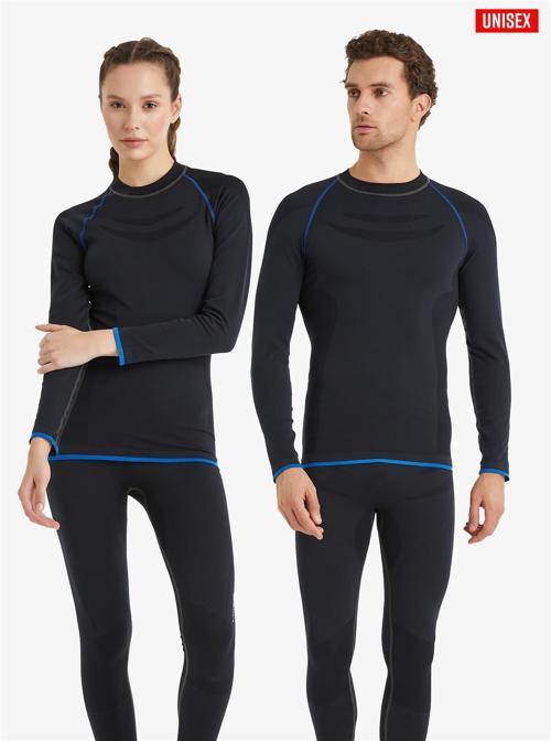 Antrasit Uzun Kol Termal Pro Üst İçlik