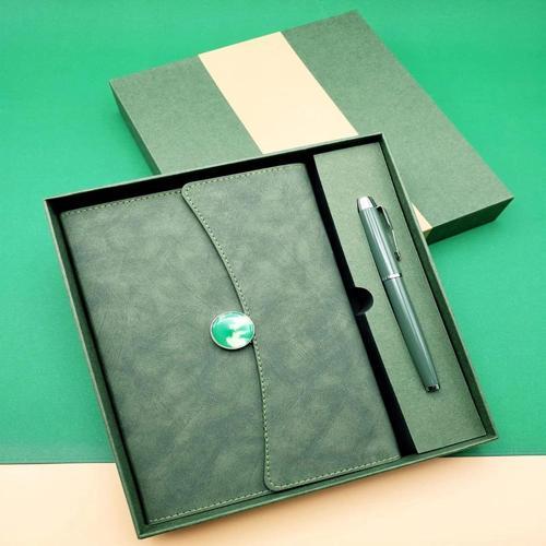 MDB Promosyon Defter Kalem Seti Yeşil Renk