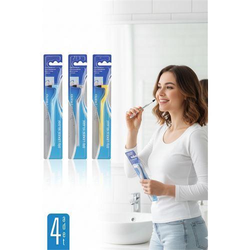 4 lü Diş Taşı Temizleyici Diş Beyazlatıcı ve Diş Silgisi Aile Paketi