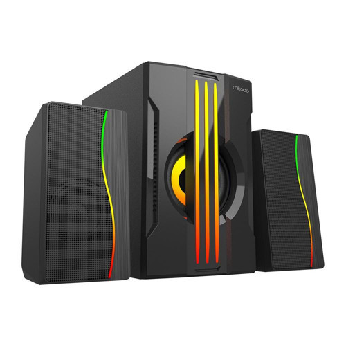 MD-254 2+1 25W(5w-2+15w) Usb+SD+Fm Bluetooth Destekli RGB Ses Sistemi