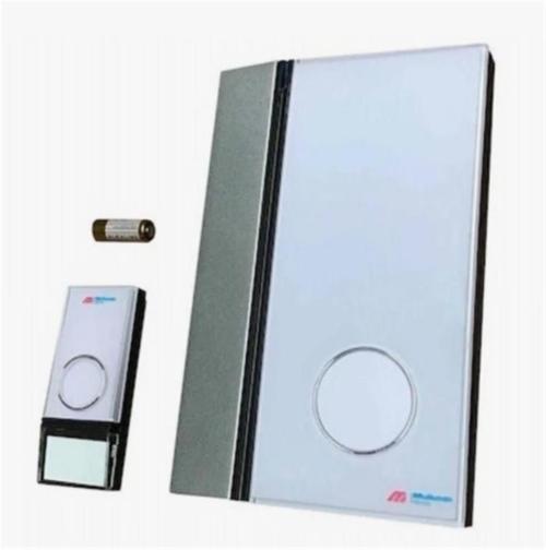 WA-628 KAPI ZİLİ (32 MELODİ) BEYAZ Kablosuz 100mt