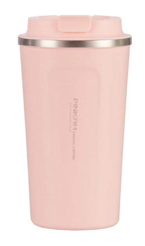 Pınkah PJ-3549 510ml Pembe Çelik Termos