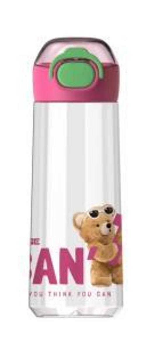 Dodge DL-24628 620ml Pipetli Pembe Tritan Matara