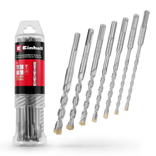 SDS PLUS Delici uç seti 6-14/160 mm, 7 parça - 49265510