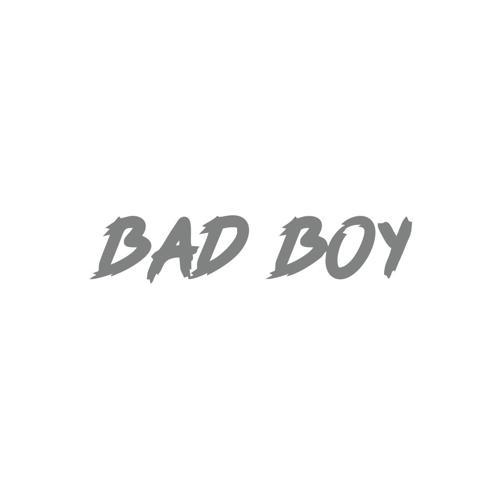 Bad Boy Araba Sticker 17x17 Cm Gri