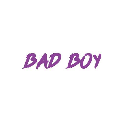 Bad Boy Araba Sticker 17x17 Cm Mor
