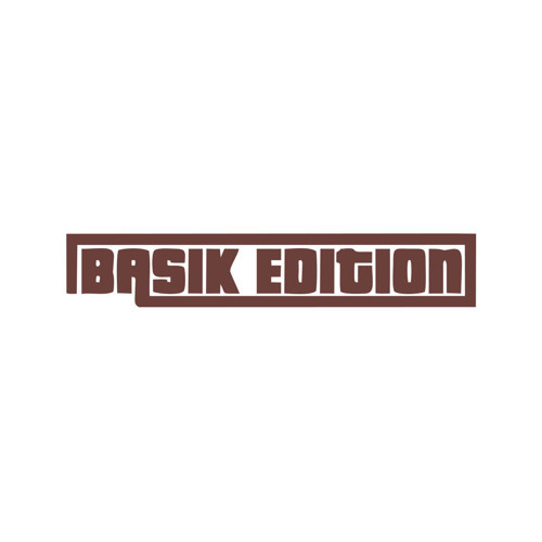 Basık Edition Araba Sticker 17x17 Cm Kahverengi