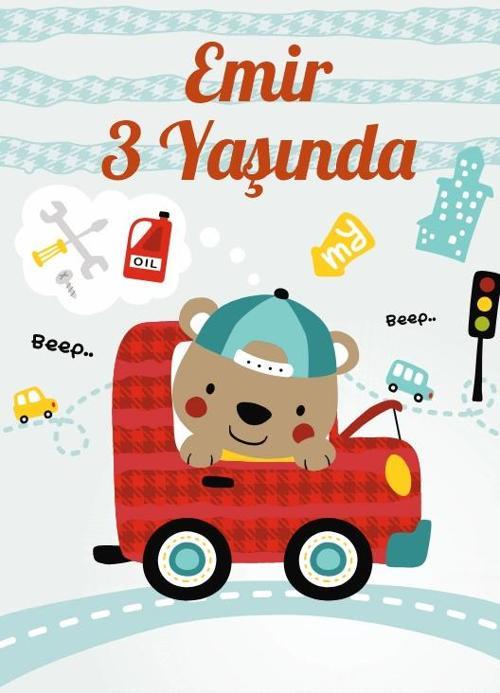 Tamirci Temalı Doğıum Günü Afişi 70X100 cm