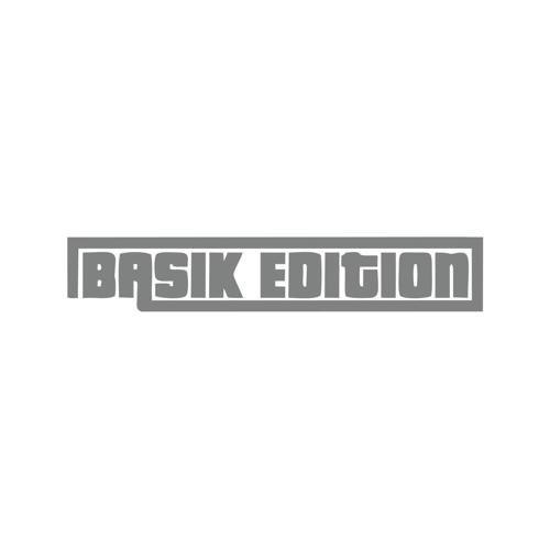 Basık Edition Araba Sticker 17x17 Cm Gri