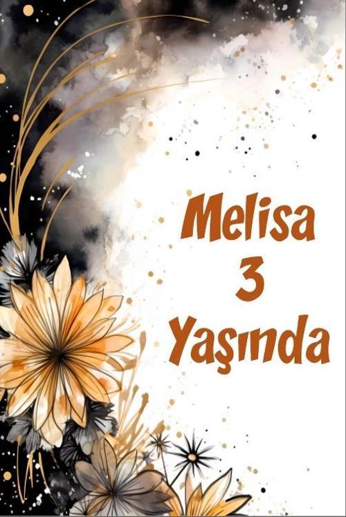 Çiçekler Temalı Doğum Günü Afişi -28 50X70 cm