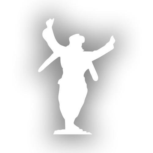 Efe Araba Stickeri 17x17 Cm Beyaz