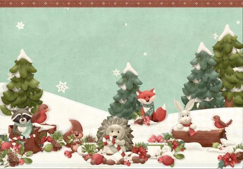 Yılbaşı Temalı Doğum Günü afişi 35X50 cm