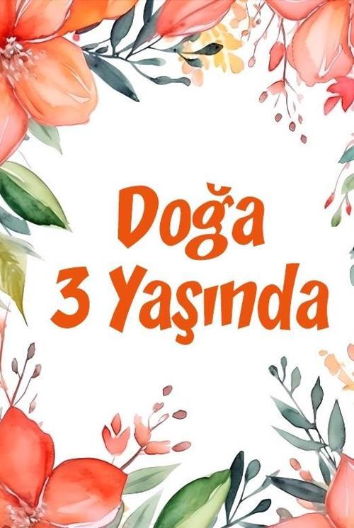 Bitkiler ve Çiçekler Doğum Günü Afişi 35X50 cm