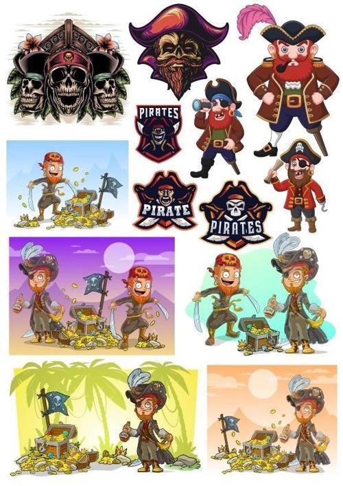 Korsanlar Sticker Set-2 13 Parça Telefon, Tablet, Defter, Laptop Sticker