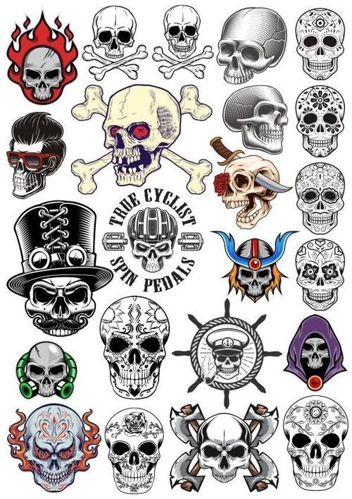 Kurukafa Sticker Set 13 20 Parça Telefon, Tablet, Defter, Laptop Sticker