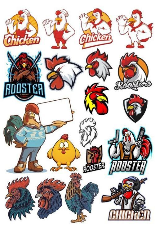 Horoz Sticker Set-2 18 Parça Telefon, Tablet, Defter, Laptop Sticker