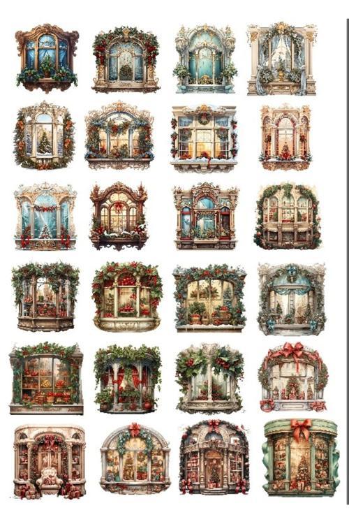 Pencereler Sticker Set