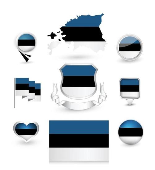 Estonya Sticker Set