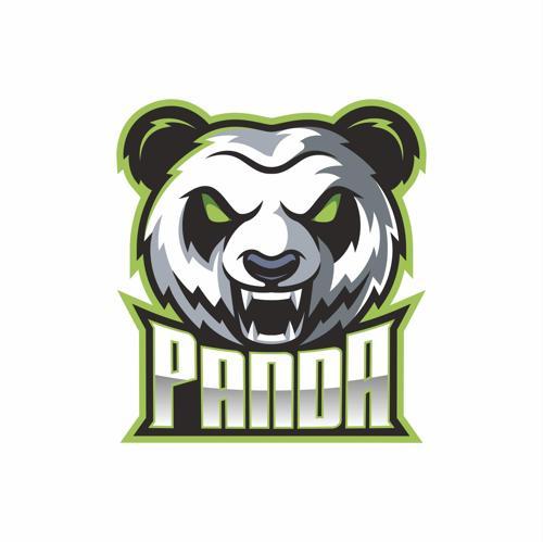 Kızgın Panda Sticker 10x10 cmRenkli Sticker