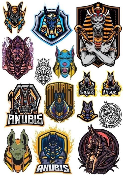 Mısır ve Firavun Sticker Set 2 20 Parça Telefon, Tablet, Defter, Laptop Sticker