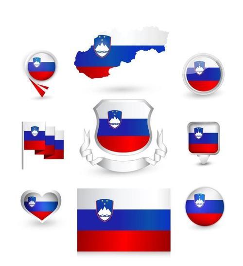 Slovenya Sticker Set