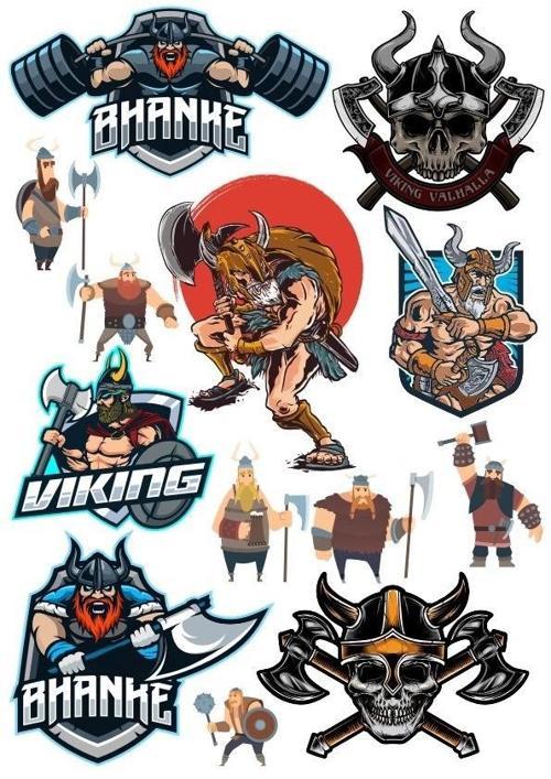 Savaşçı Sticker Set 13 Parça Telefon, Tablet, Defter, Laptop Sticker