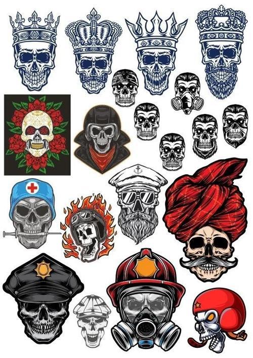 Kuru Kafa Kral Sticker-1 21 Parça Telefon, Tablet, Defter, Laptop Sticker