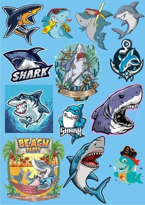 Horoz Sticker Set-5 15 Parça Telefon, Tablet, Defter, Laptop Sticker