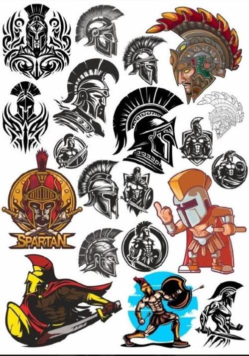 Spartalı Sticker Set