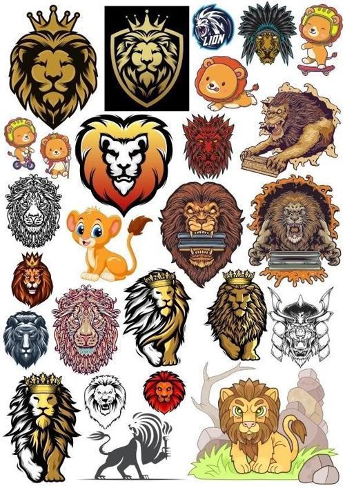 Aslan Sticker Set 12 20 Parça Telefon, Tablet, Defter, Laptop Sticker
