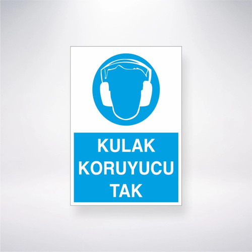 Kulak Koruyucu Tak Sticker 20X28 Cm